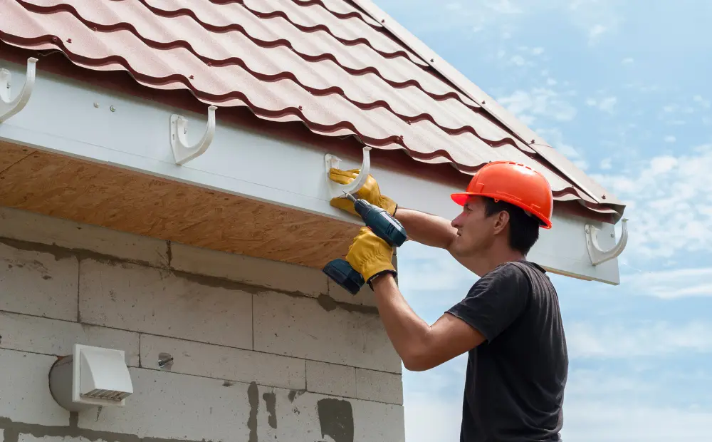 Hochwertige Materialien für eine perfekte Dachrinne
